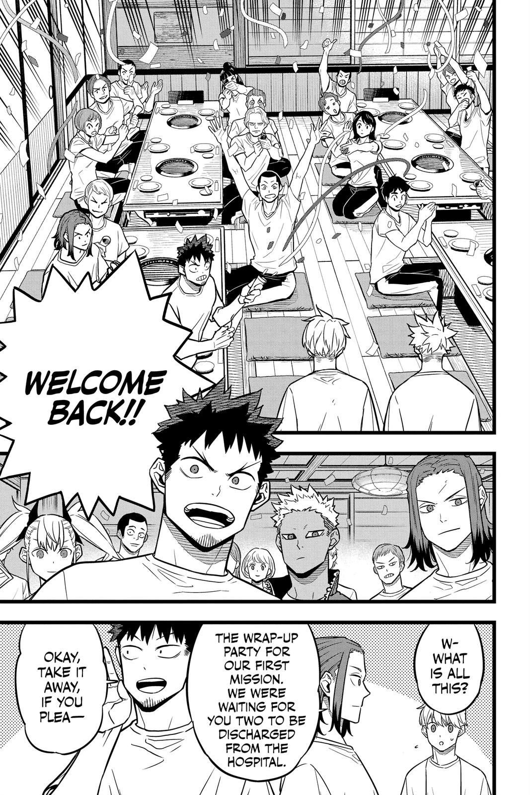 Read Kaiju No.8 ENGLISH Manga Online