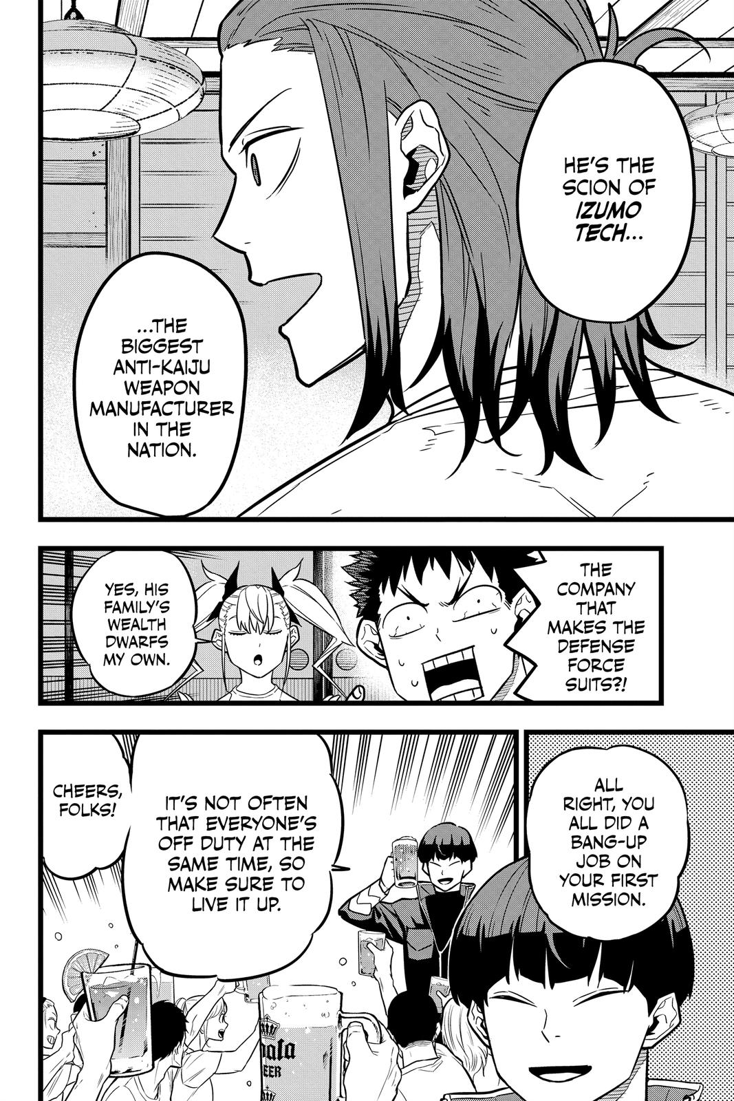 Read Kaiju No.8 ENGLISH Manga Online