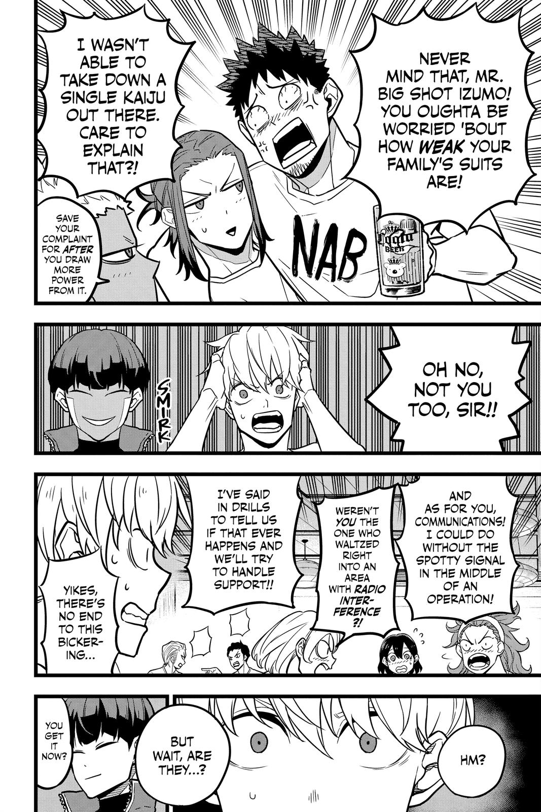 Read Kaiju No.8 ENGLISH Manga Online