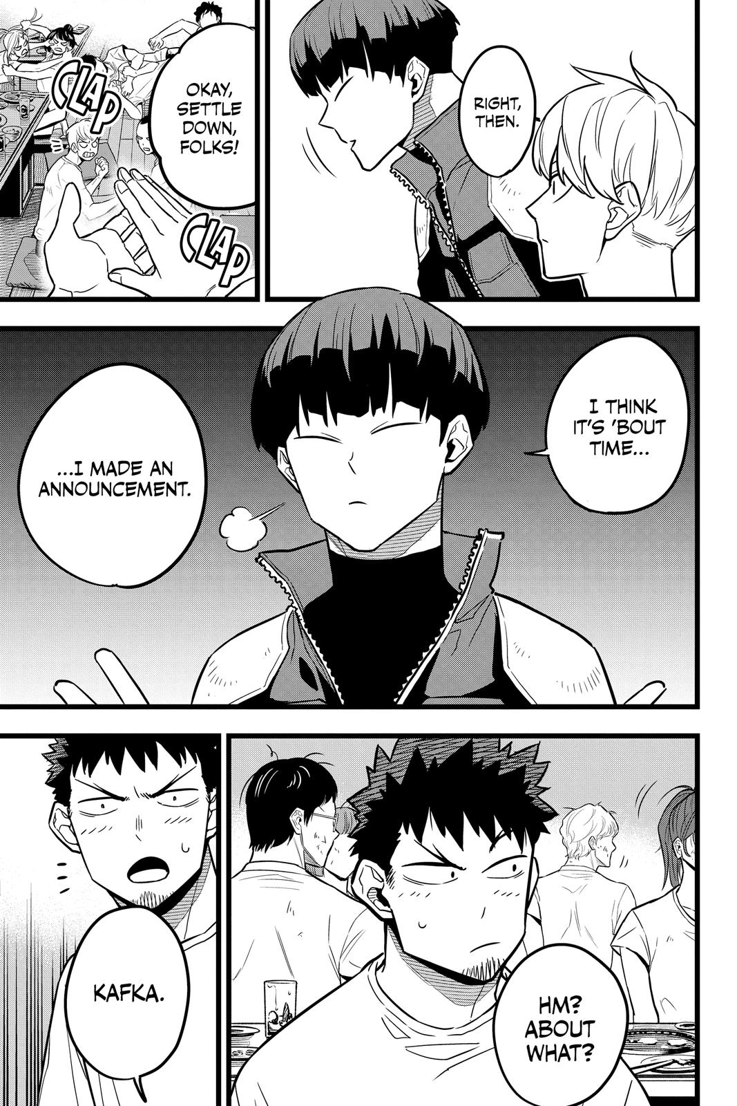 Read Kaiju No.8 ENGLISH Manga Online