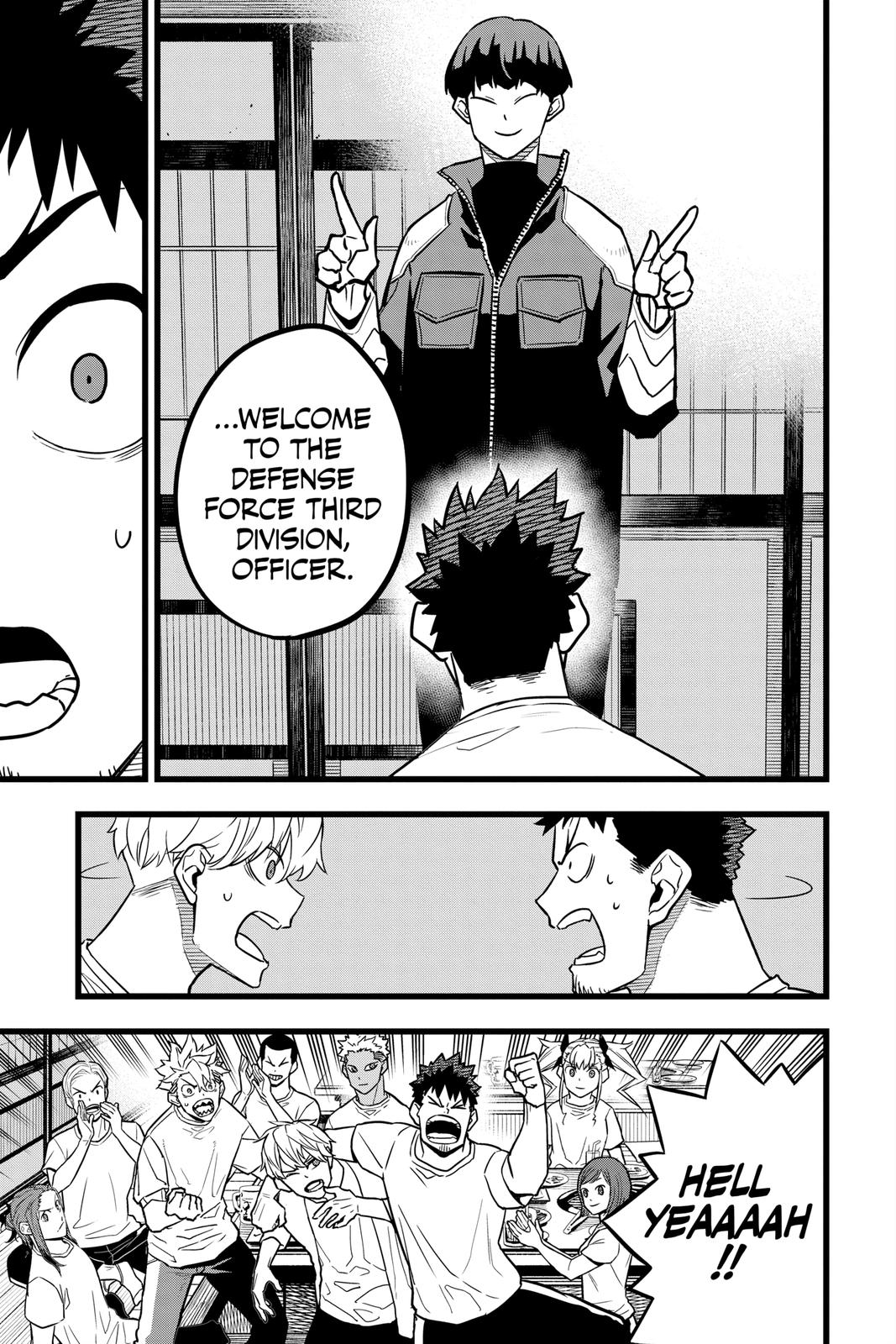 Read Kaiju No.8 ENGLISH Manga Online