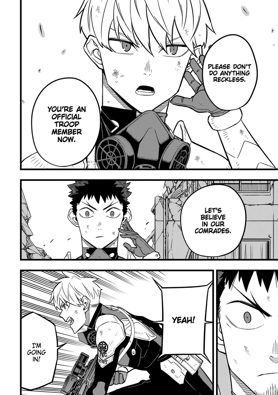 Read Kaiju No.8 ENGLISH Manga Online