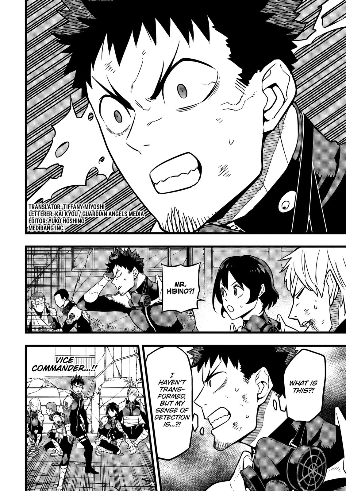 Read Kaiju No.8 ENGLISH Manga Online