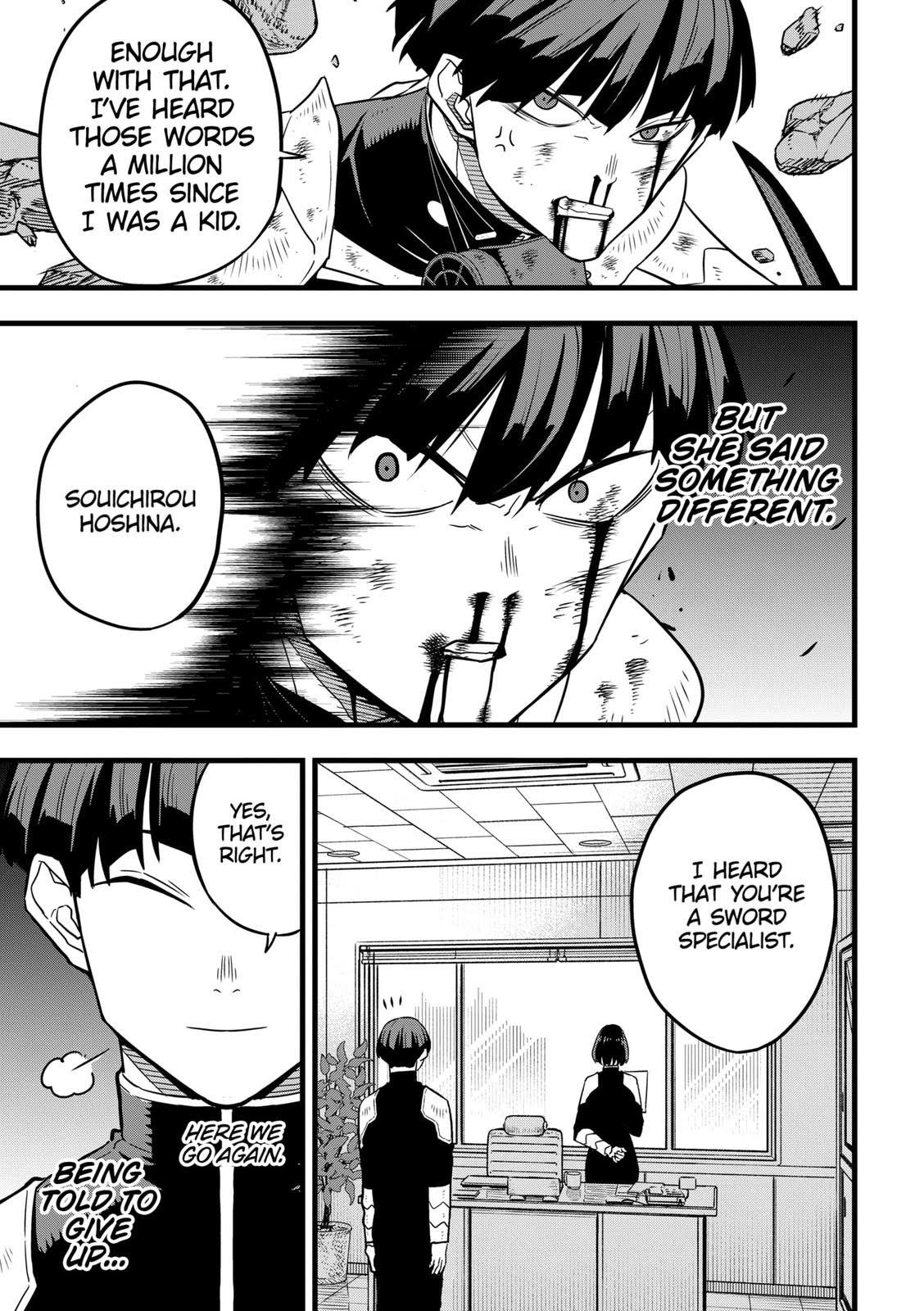 Read Kaiju No.8 ENGLISH Manga Online