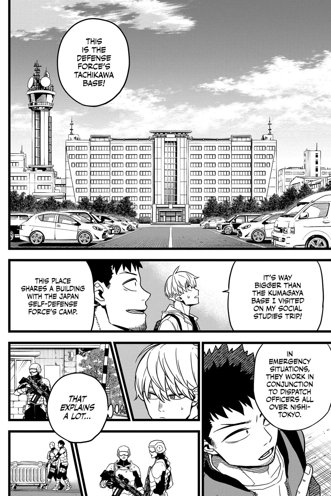 Read Kaiju No.8 ENGLISH Manga Online