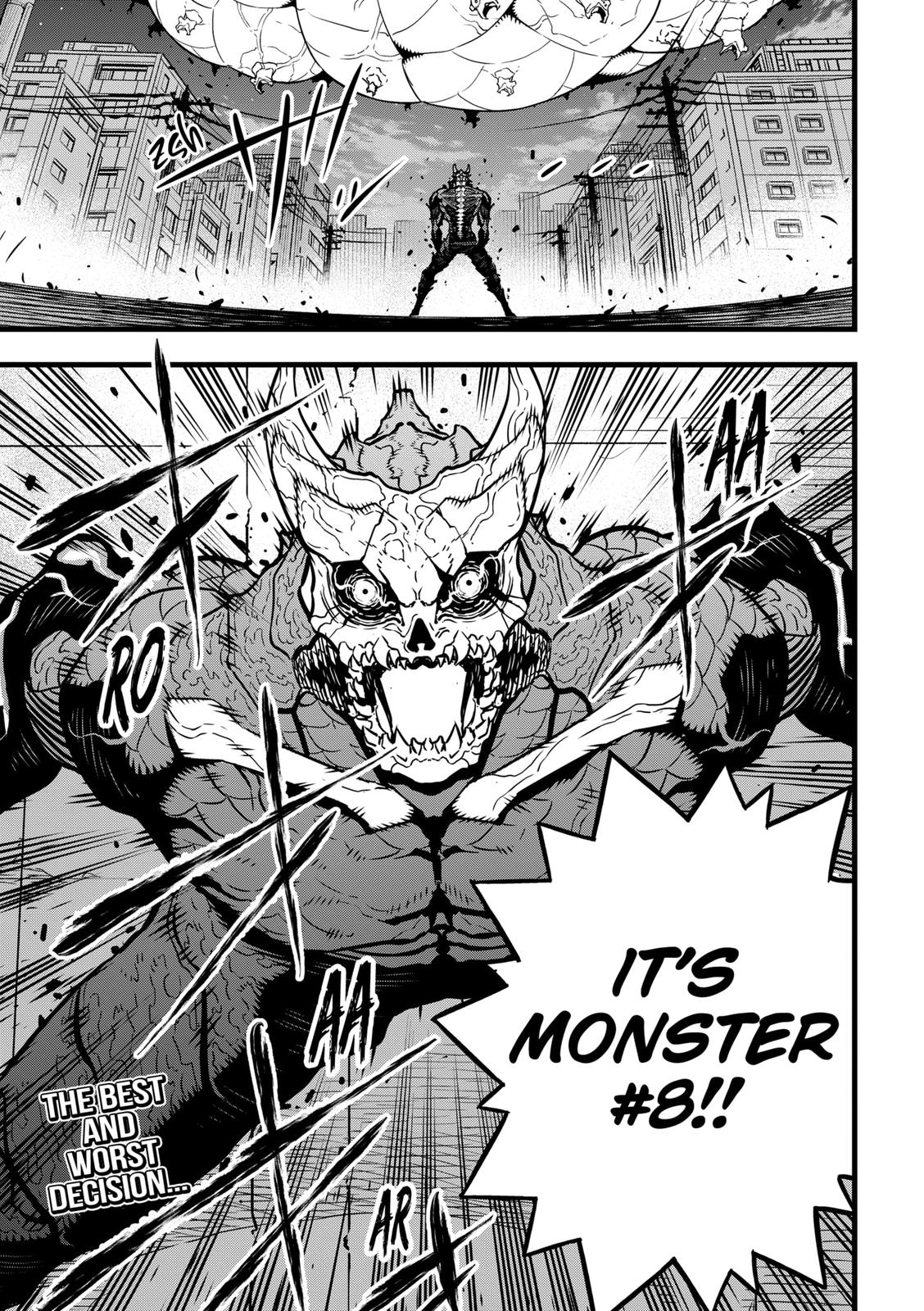 Read Kaiju No.8 ENGLISH Manga Online