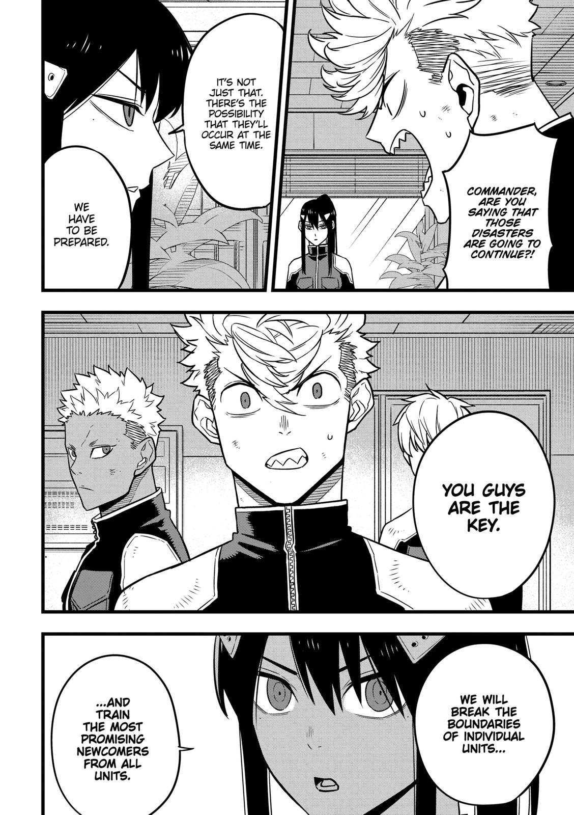 Read Kaiju No.8 ENGLISH Manga Online