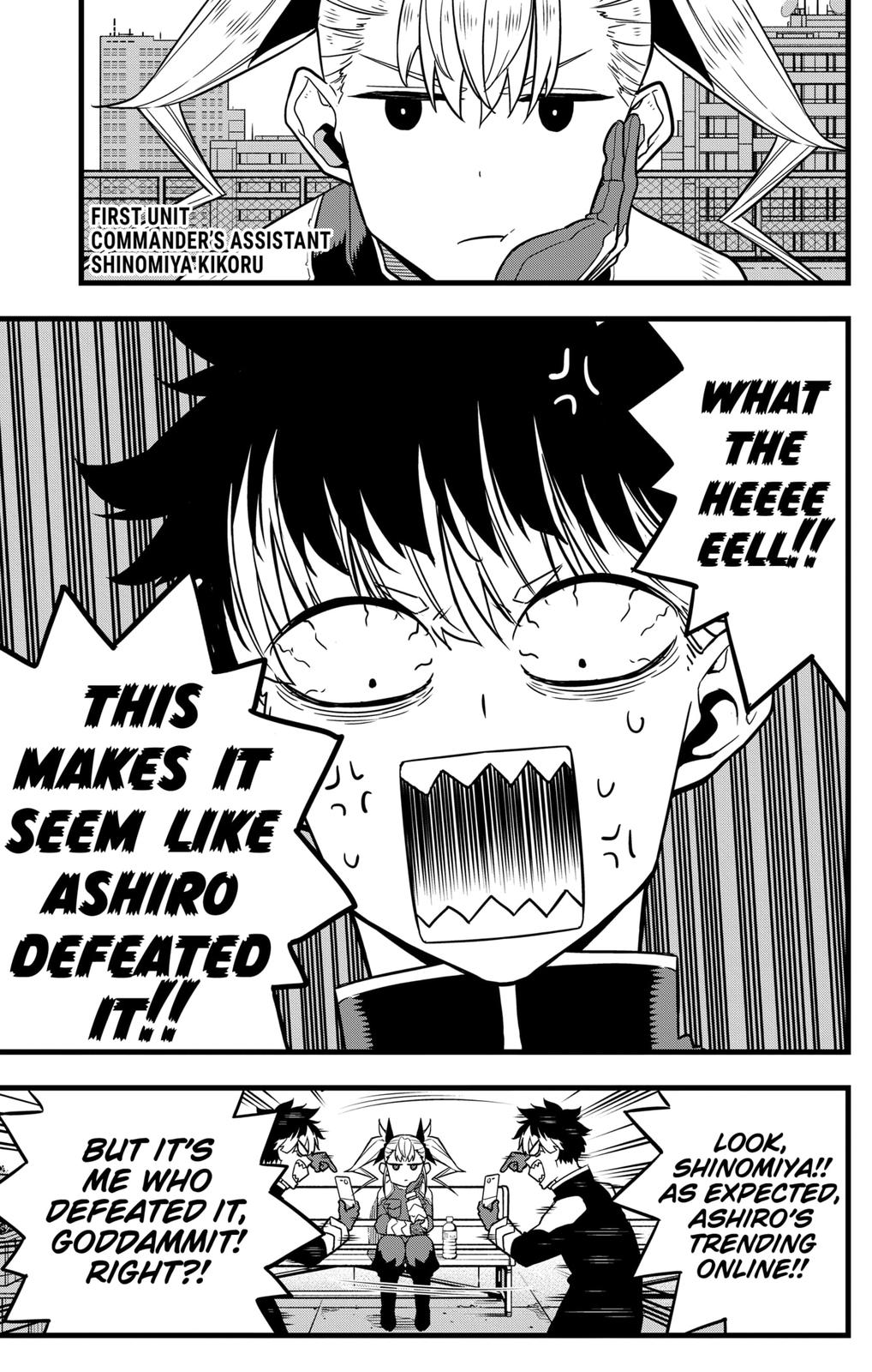 Read Kaiju No.8 ENGLISH Manga Online