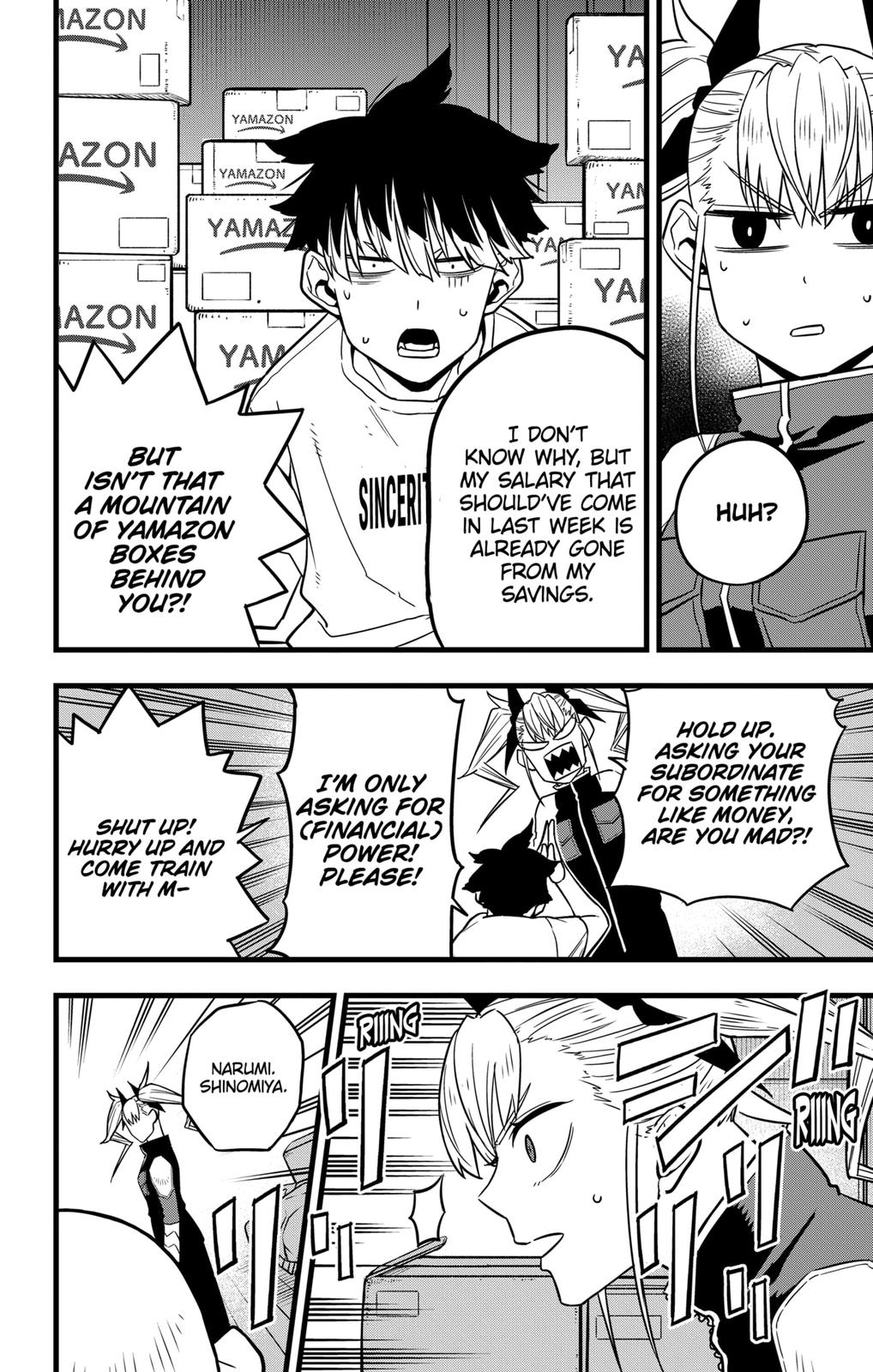 Read Kaiju No.8 ENGLISH Manga Online