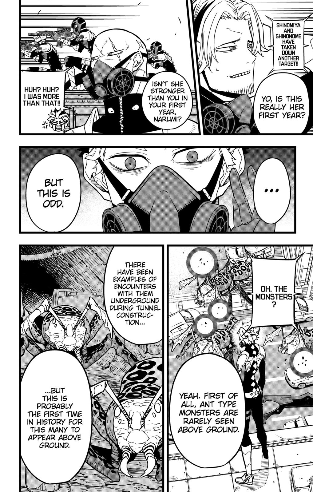 Read Kaiju No.8 ENGLISH Manga Online