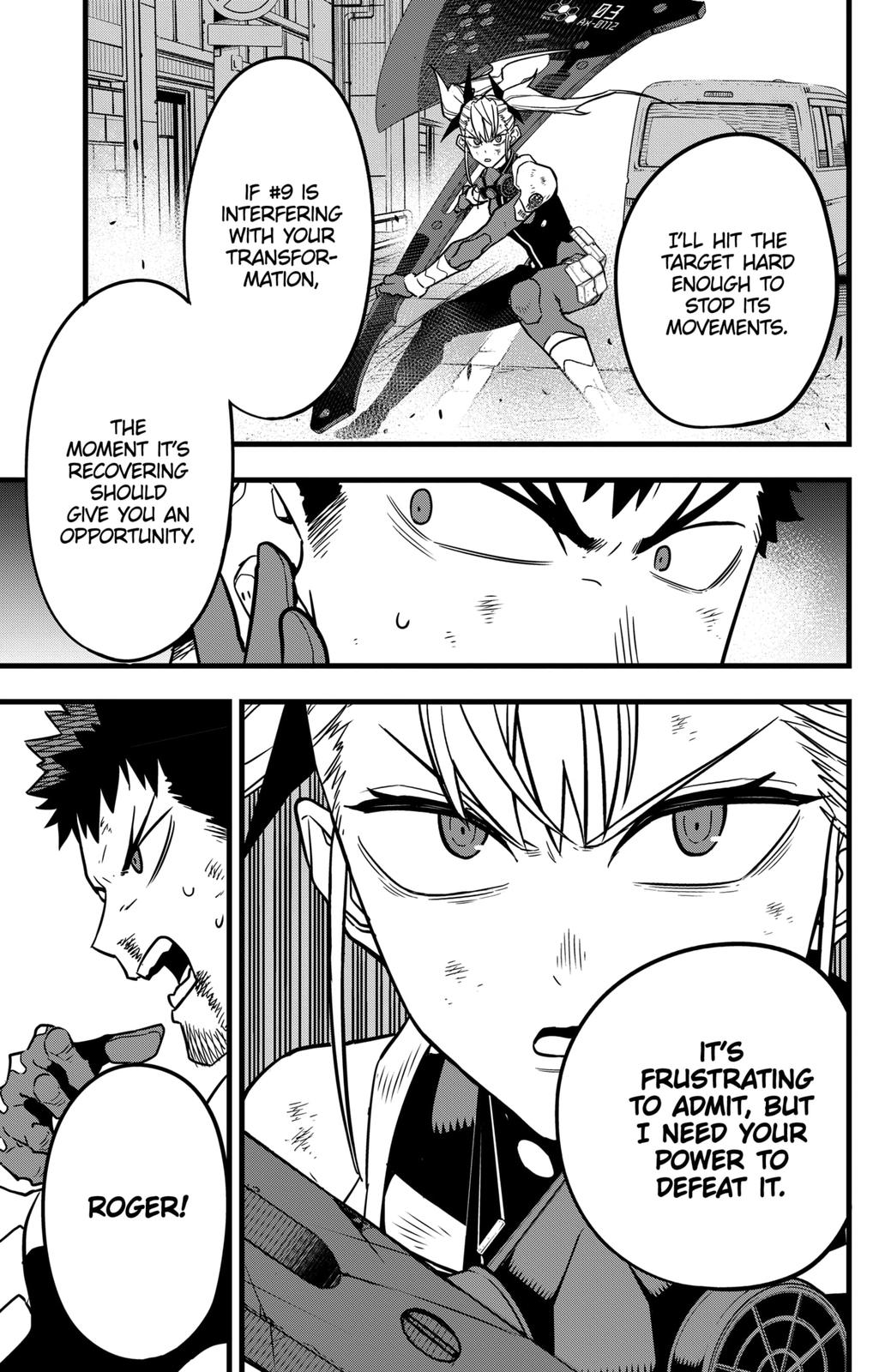 Read Kaiju No.8 ENGLISH Manga Online