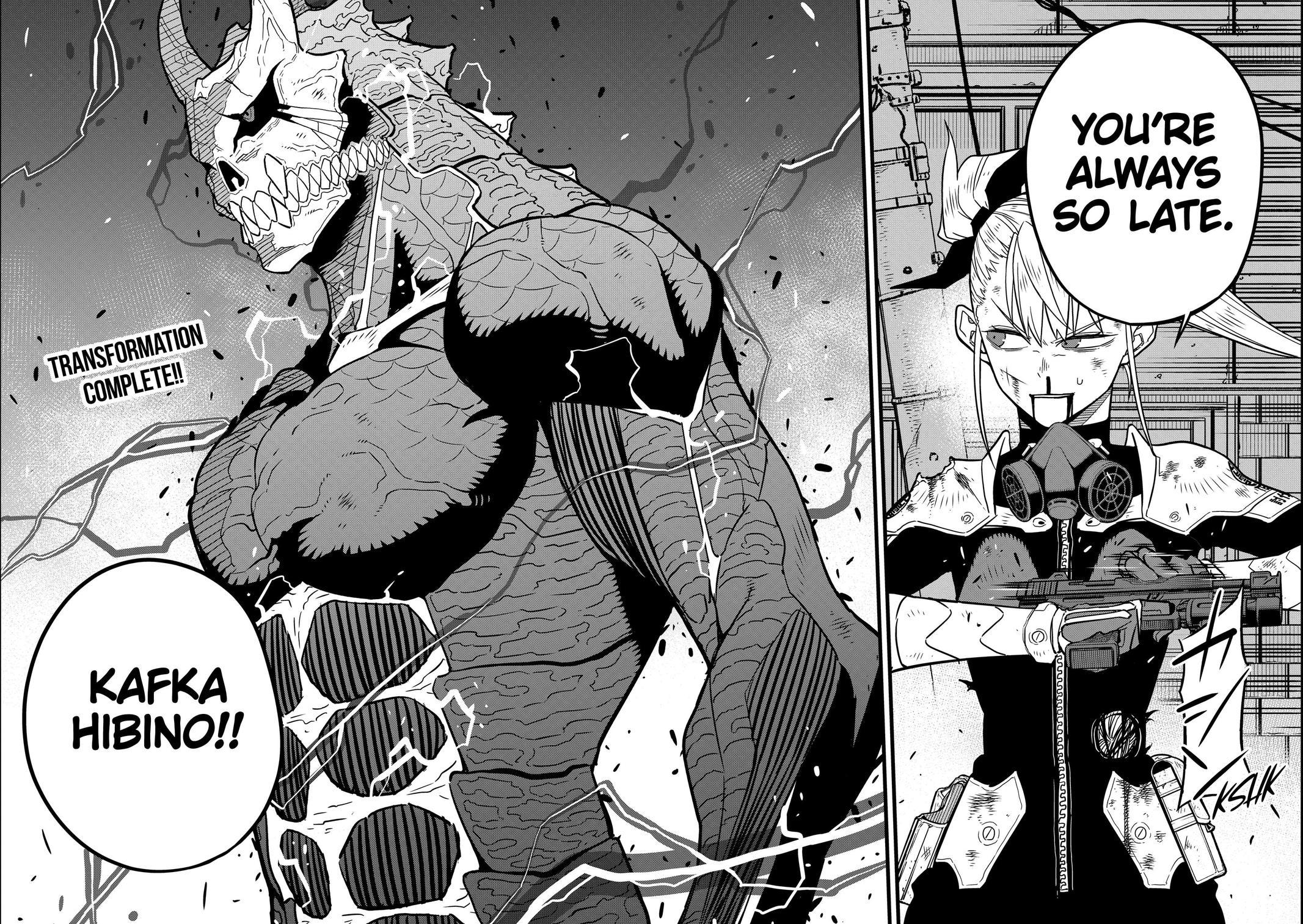 Read Kaiju No.8 ENGLISH Manga Online