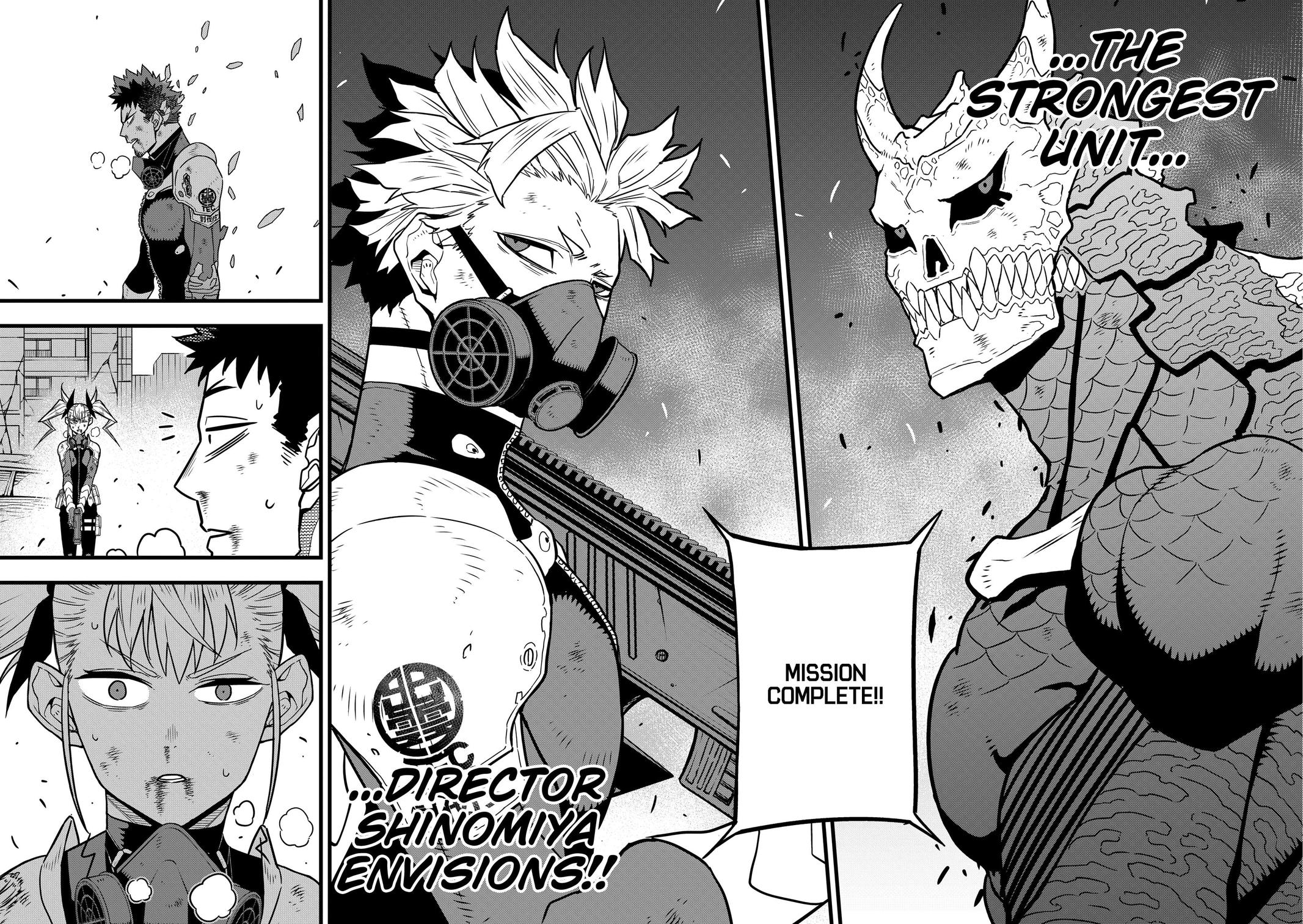 Read Kaiju No.8 ENGLISH Manga Online