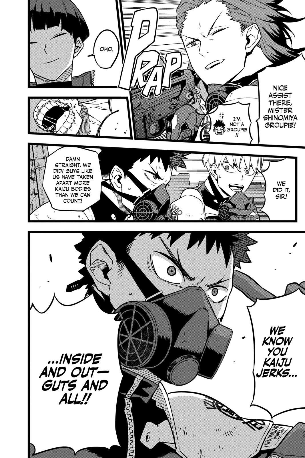 Read Kaiju No.8 ENGLISH Manga Online