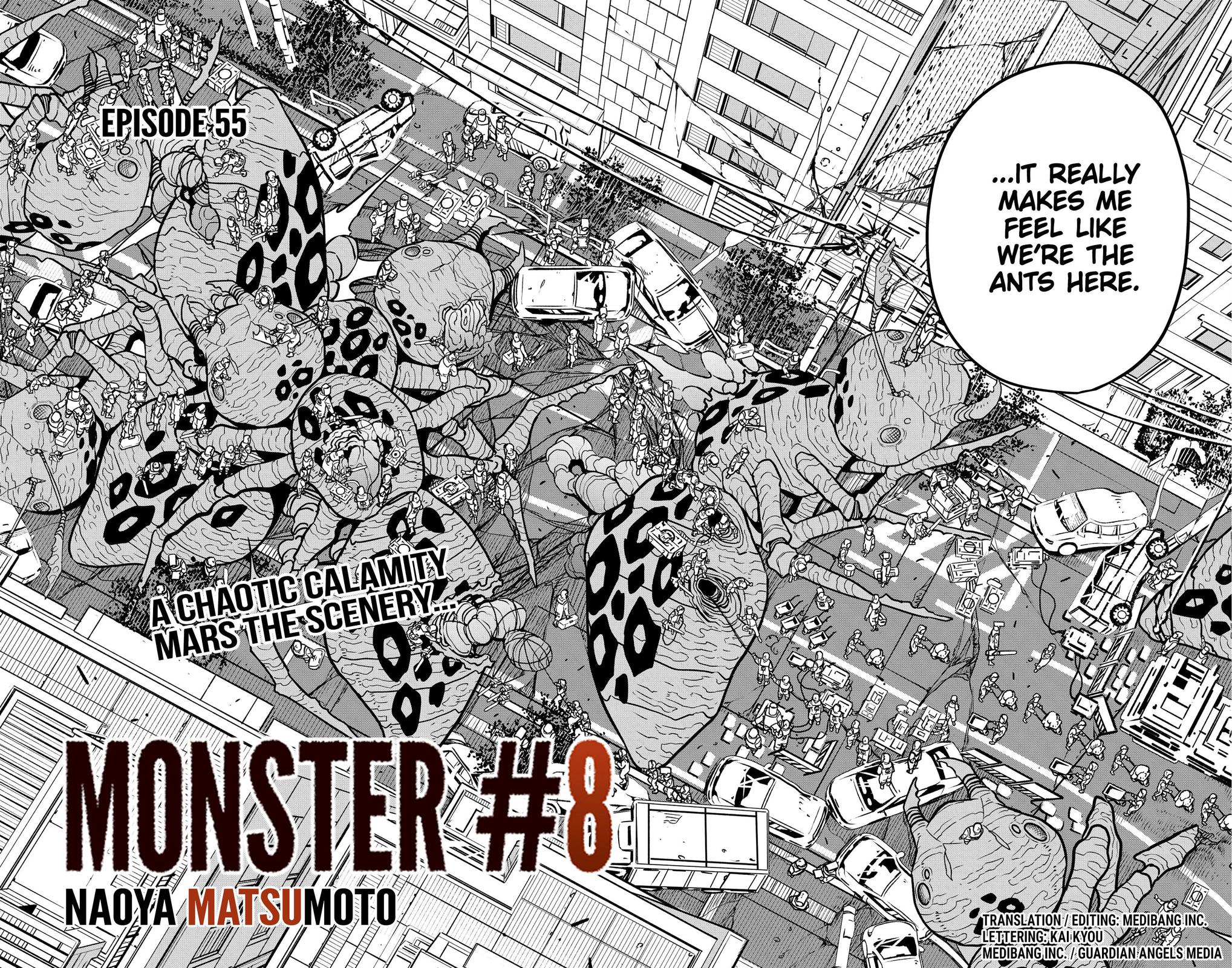 Read Kaiju No.8 ENGLISH Manga Online
