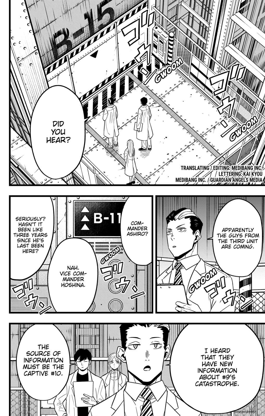 Read Kaiju No.8 ENGLISH Manga Online