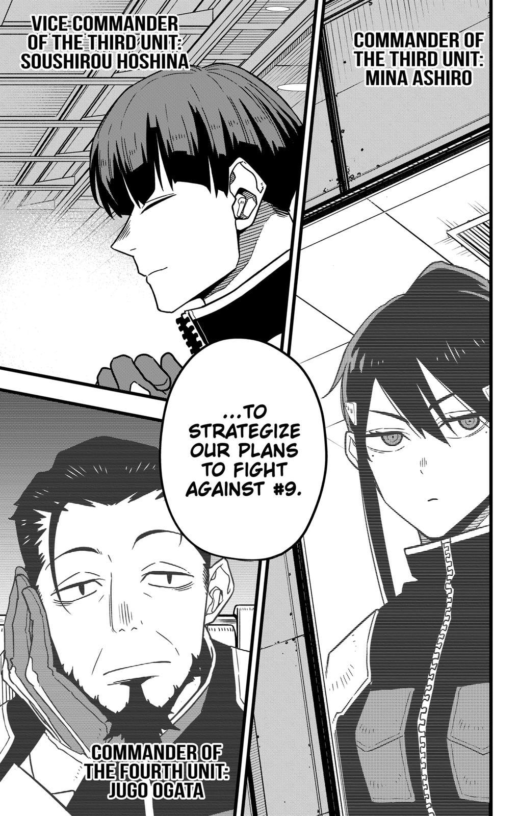 Read Kaiju No.8 ENGLISH Manga Online