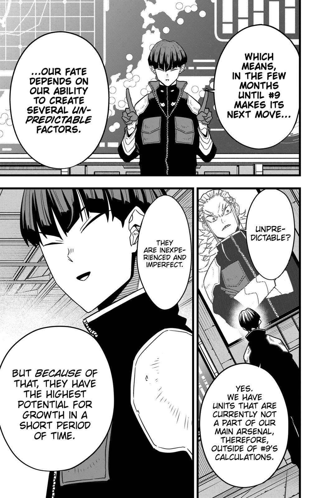 Read Kaiju No.8 ENGLISH Manga Online