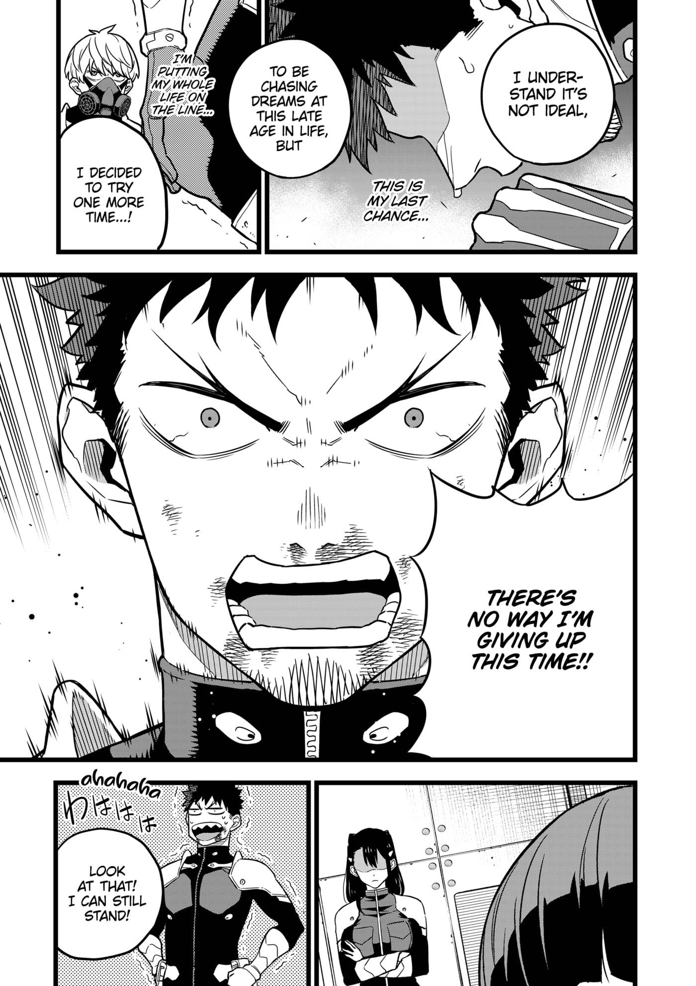 Read Kaiju No.8 ENGLISH Manga Online