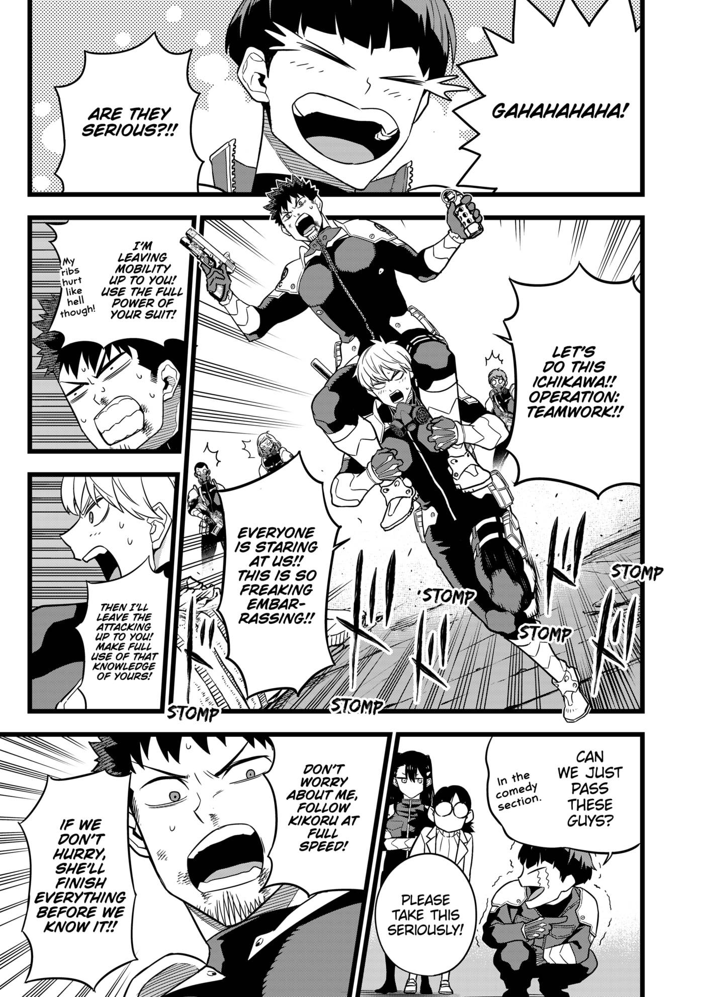 Read Kaiju No.8 ENGLISH Manga Online