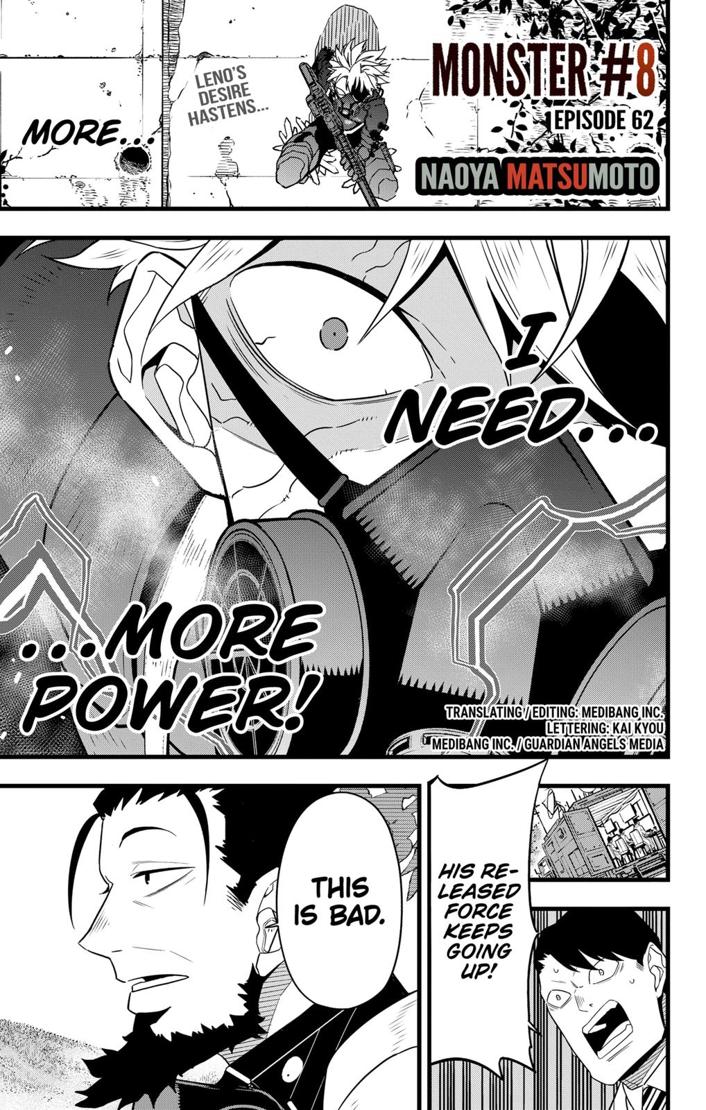 Read Kaiju No.8 ENGLISH Manga Online