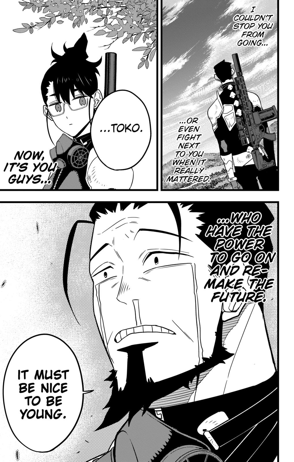 Read Kaiju No.8 ENGLISH Manga Online