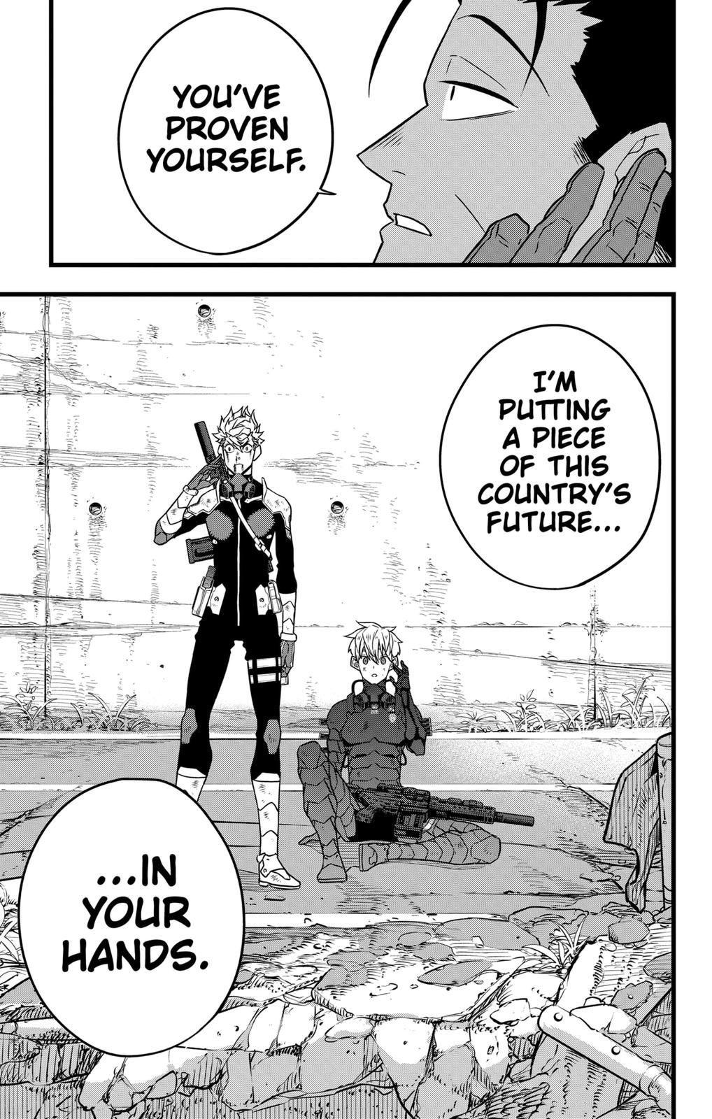 Read Kaiju No.8 ENGLISH Manga Online