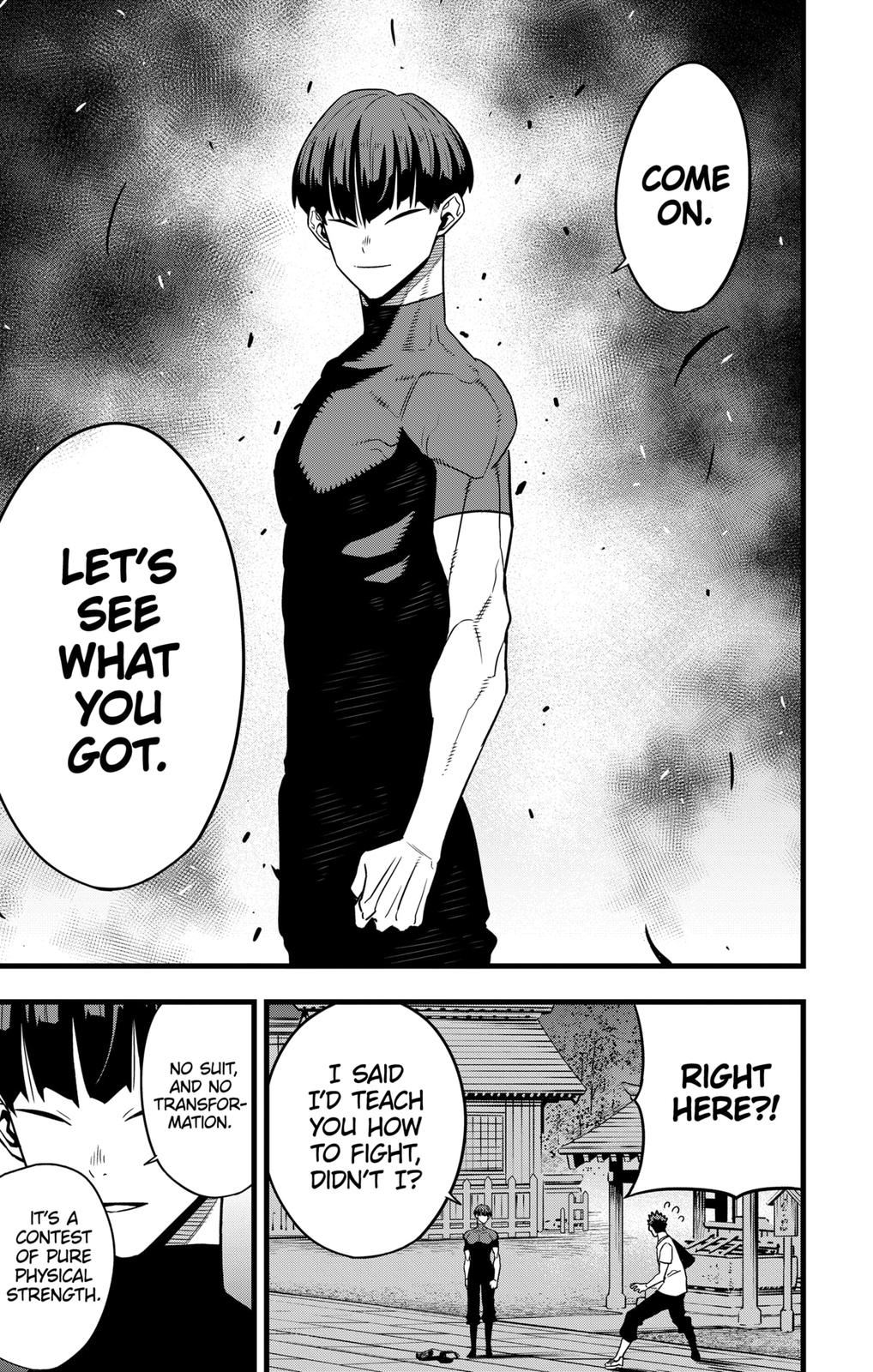 Read Kaiju No.8 ENGLISH Manga Online