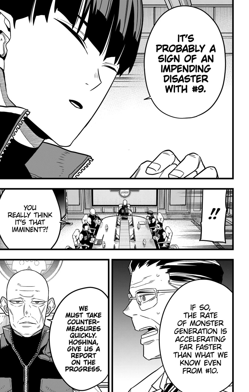 Read Kaiju No.8 ENGLISH Manga Online