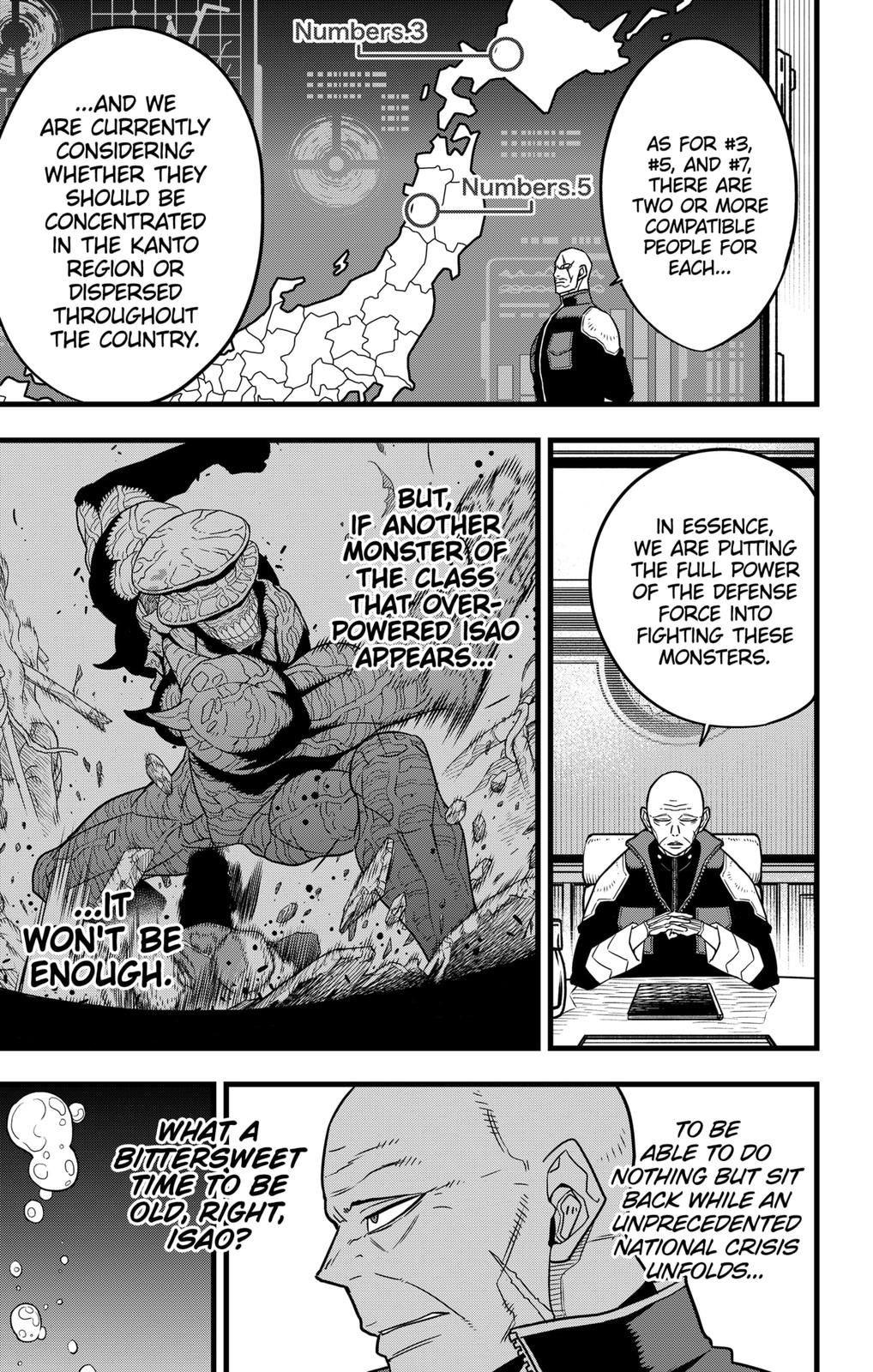 Read Kaiju No.8 ENGLISH Manga Online