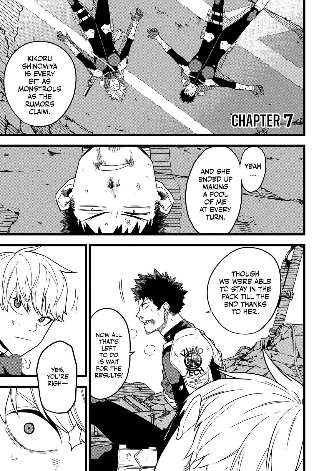 Read Kaiju No.8 ENGLISH Manga Online