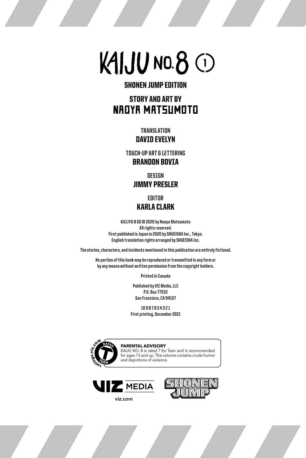 Read Kaiju No.8 ENGLISH Manga Online