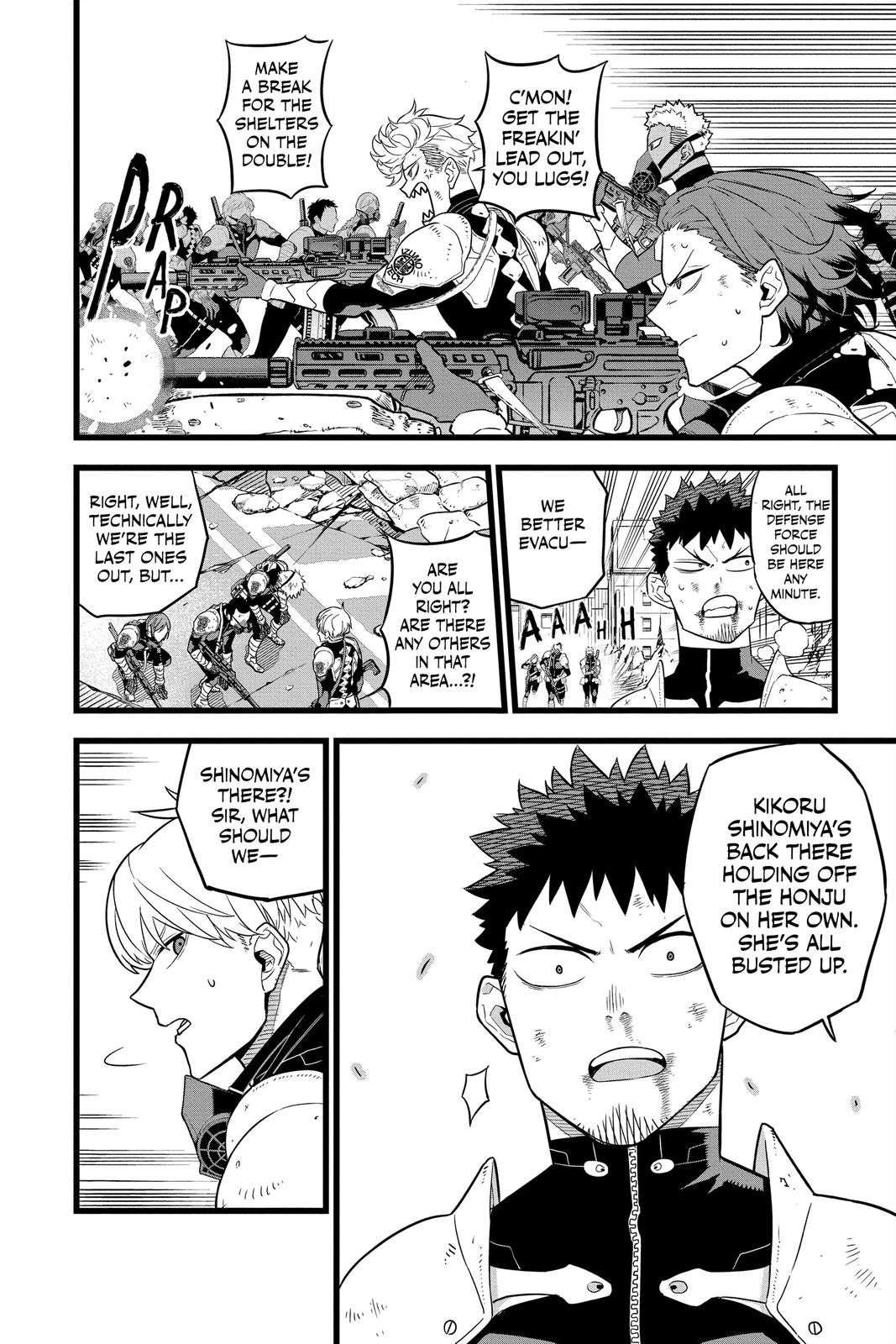 Read Kaiju No.8 ENGLISH Manga Online