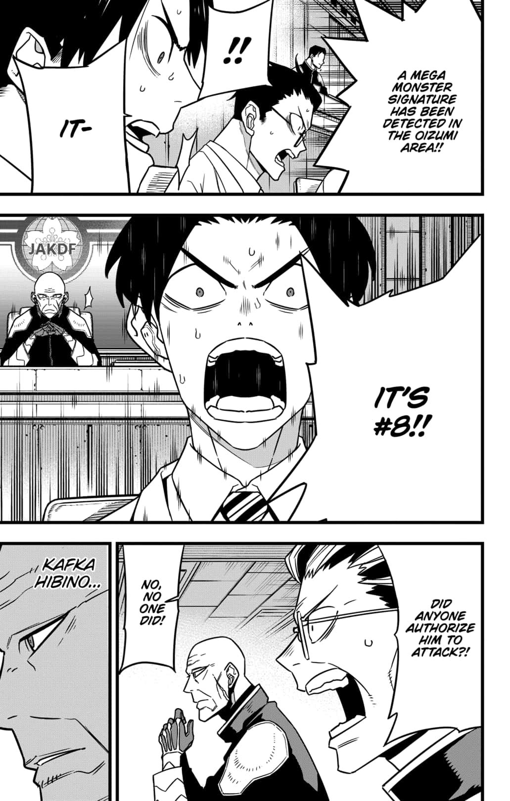 Read Kaiju No.8 ENGLISH Manga Online