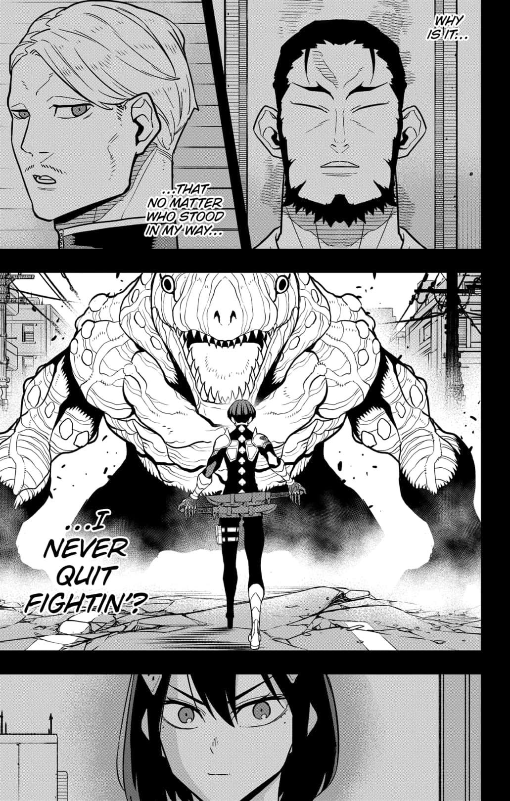 Read Kaiju No.8 ENGLISH Manga Online