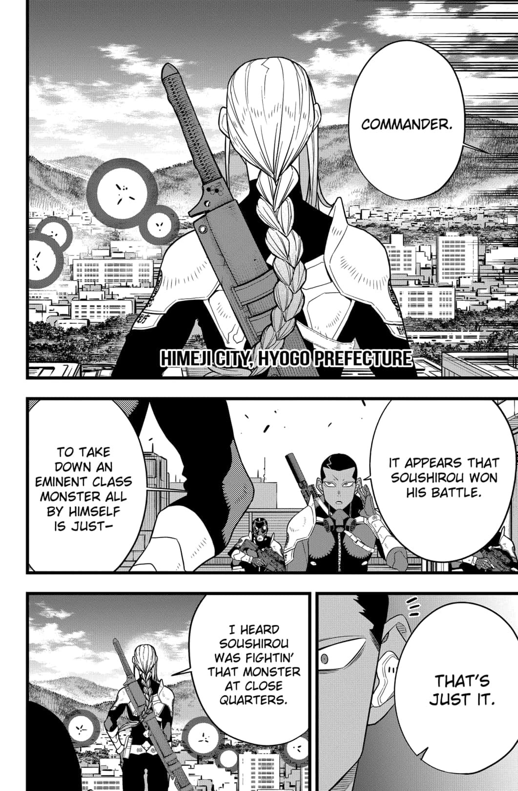 Read Kaiju No.8 ENGLISH Manga Online