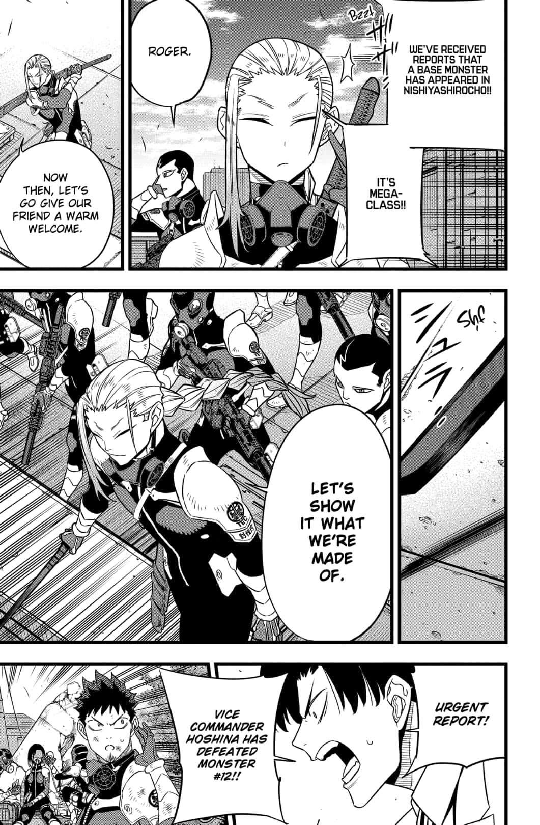 Read Kaiju No.8 ENGLISH Manga Online