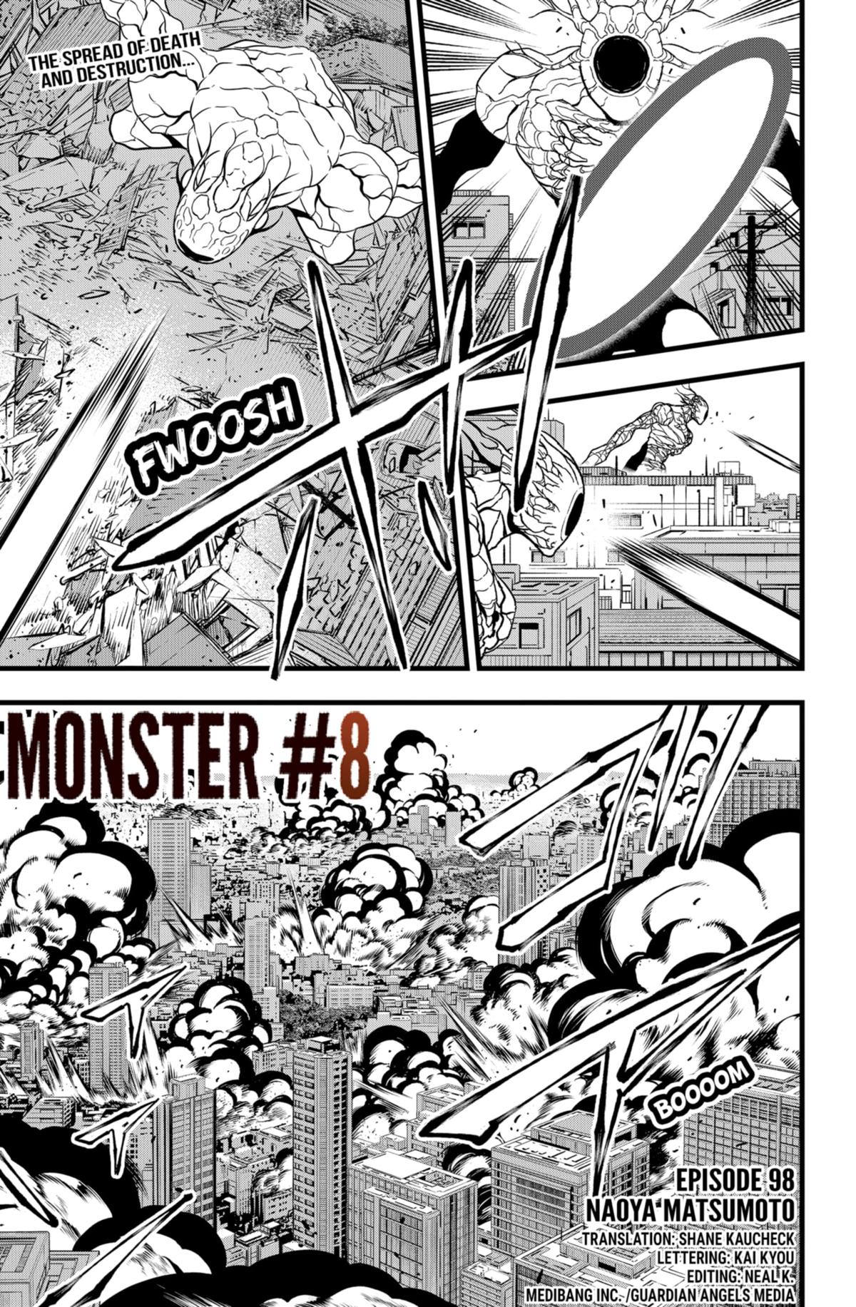 Read Kaiju No.8 ENGLISH Manga Online