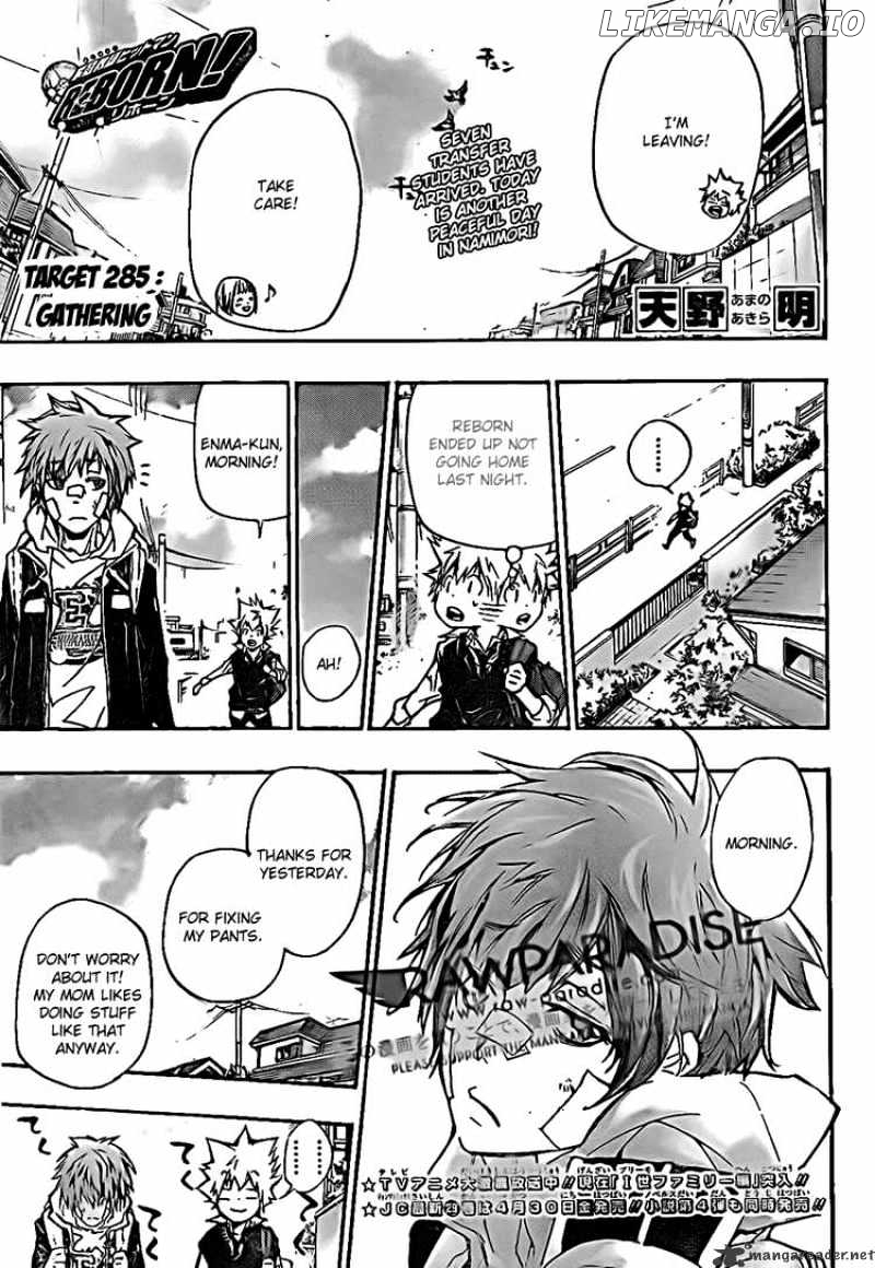 Read Kateikyoushi Hitman Reborn! ENGLISH Manga Online