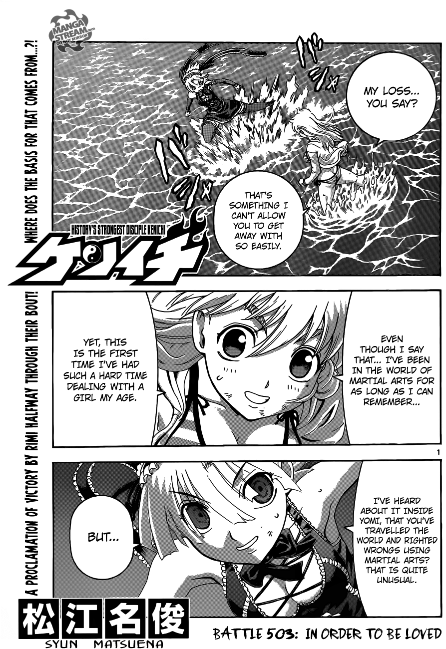 Read KenIchi_ The Mightiest Disciple ENGLISH Manga Online