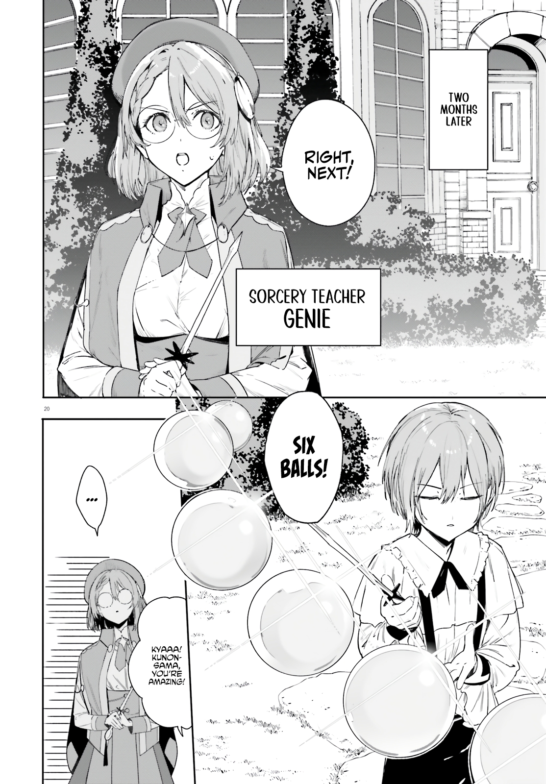 Read Kunon the Sorcerer Can See ENGLISH Manga Online