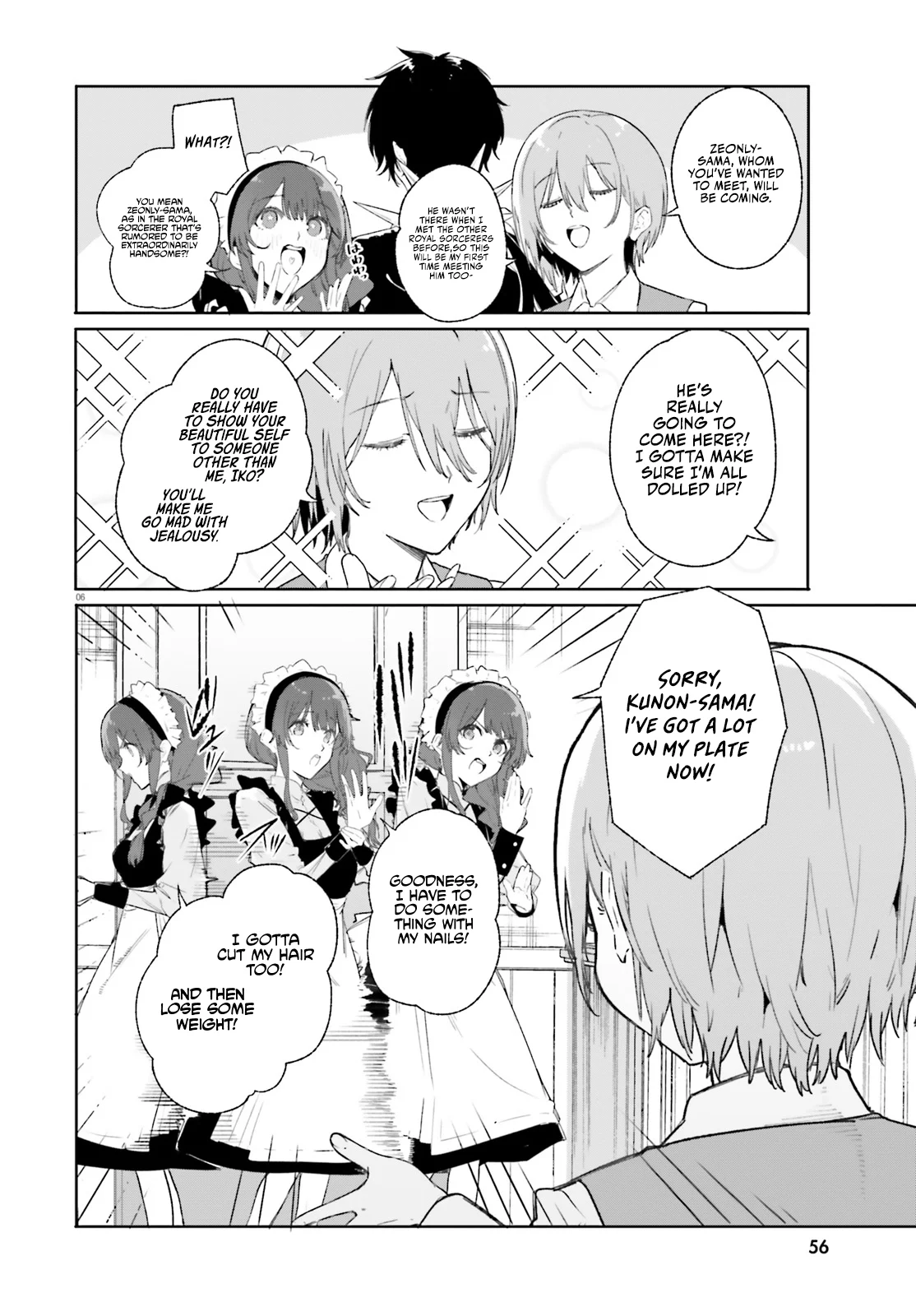 Read Kunon the Sorcerer Can See ENGLISH Manga Online