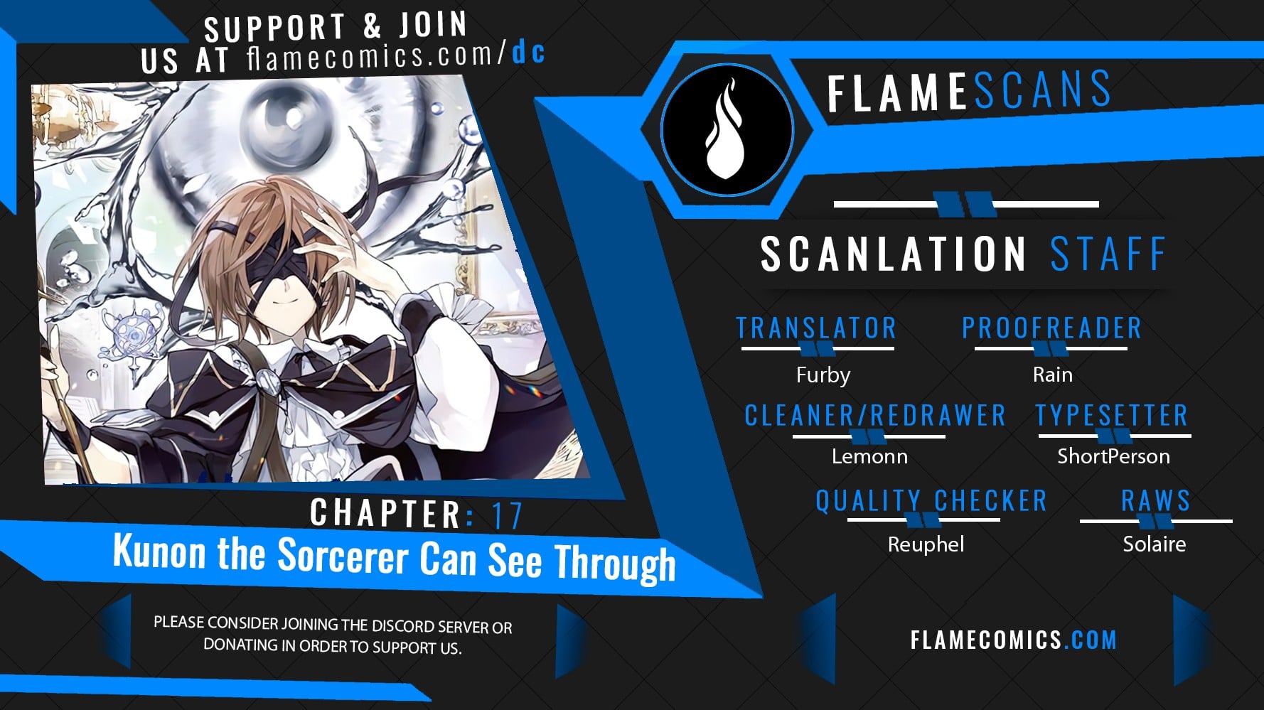 Read Kunon the Sorcerer Can See ENGLISH Manga Online