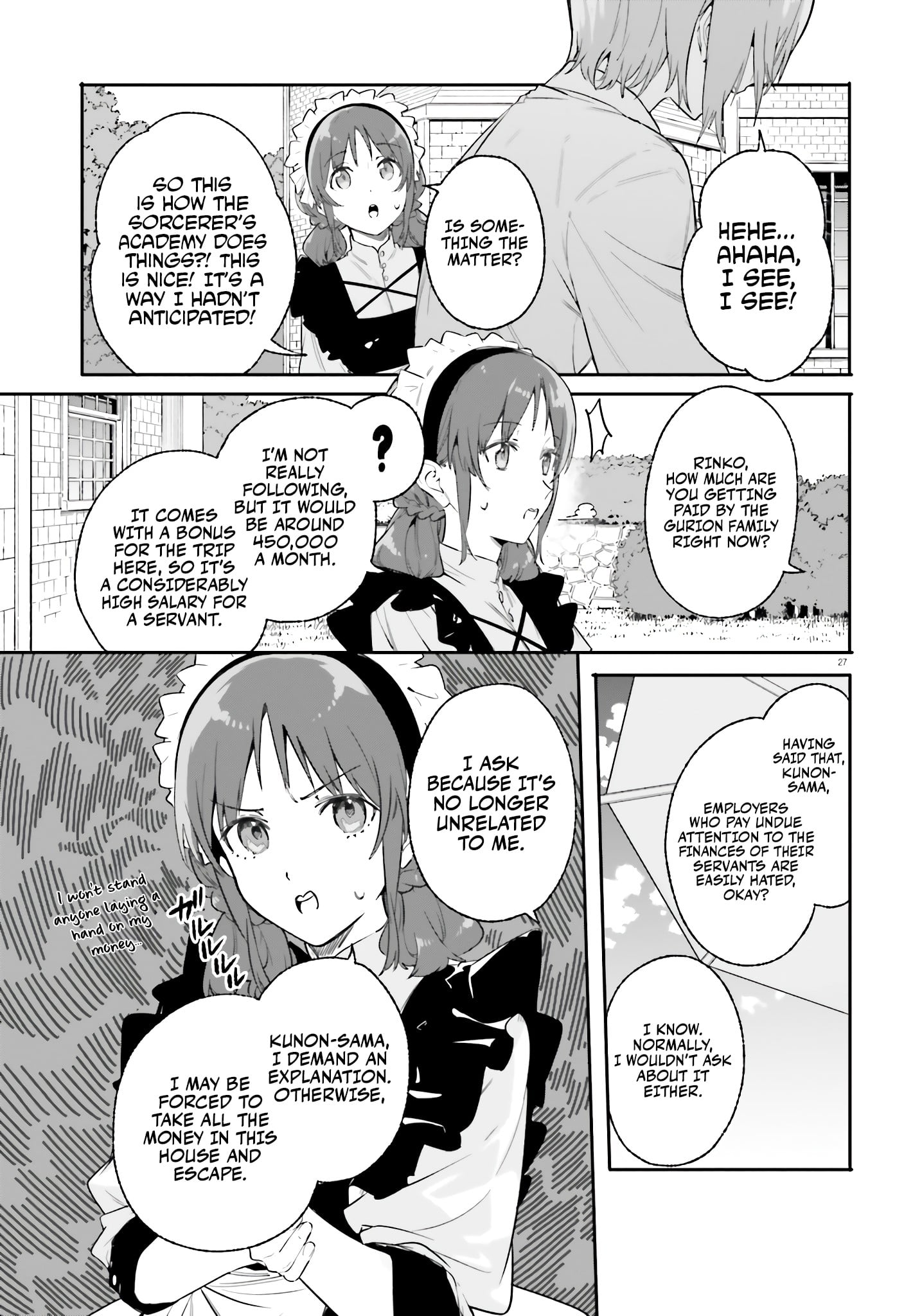 Read Kunon the Sorcerer Can See ENGLISH Manga Online