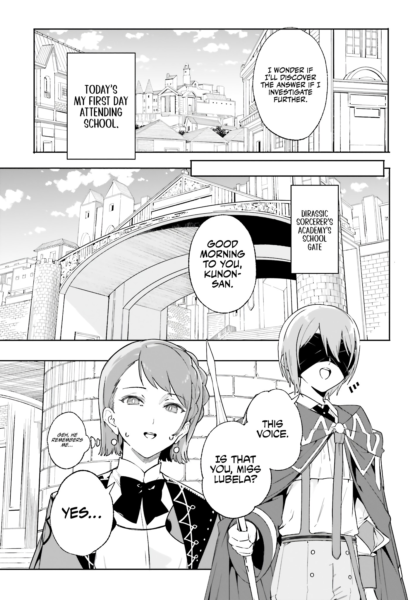 Read Kunon the Sorcerer Can See ENGLISH Manga Online