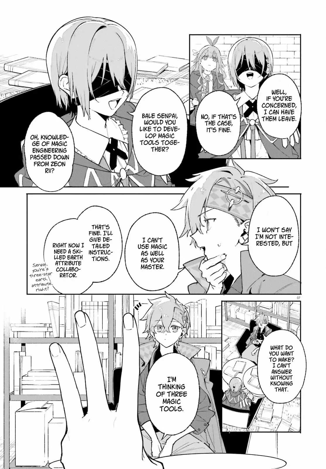 Read Kunon the Sorcerer Can See ENGLISH Manga Online