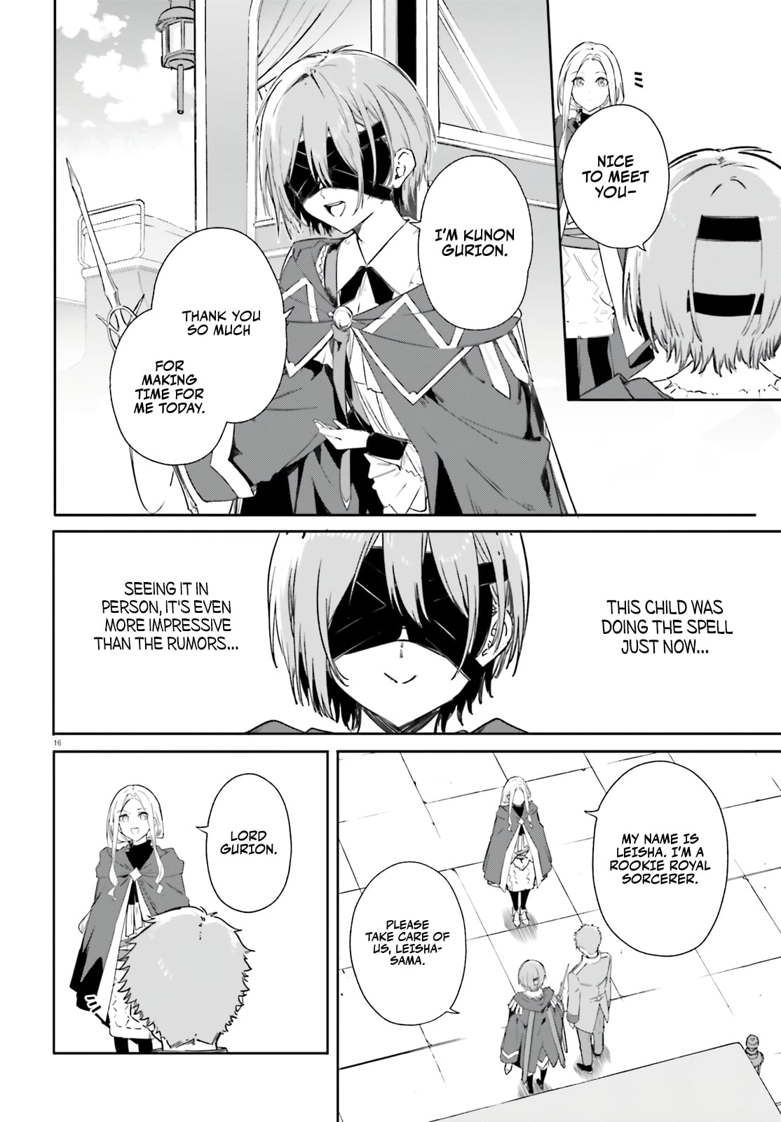 Read Kunon the Sorcerer Can See ENGLISH Manga Online