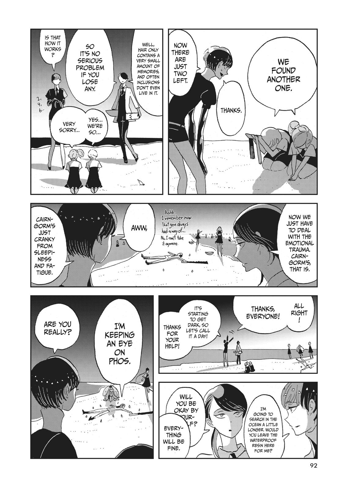 Read Land of the Lustrous ENGLISH Manga Online