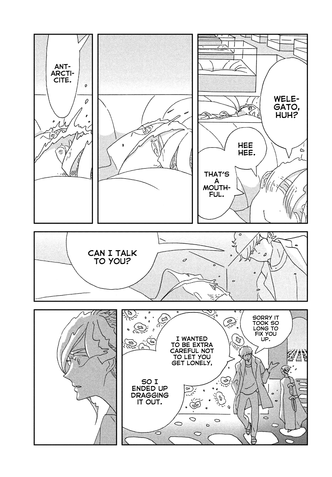 Read Land of the Lustrous ENGLISH Manga Online