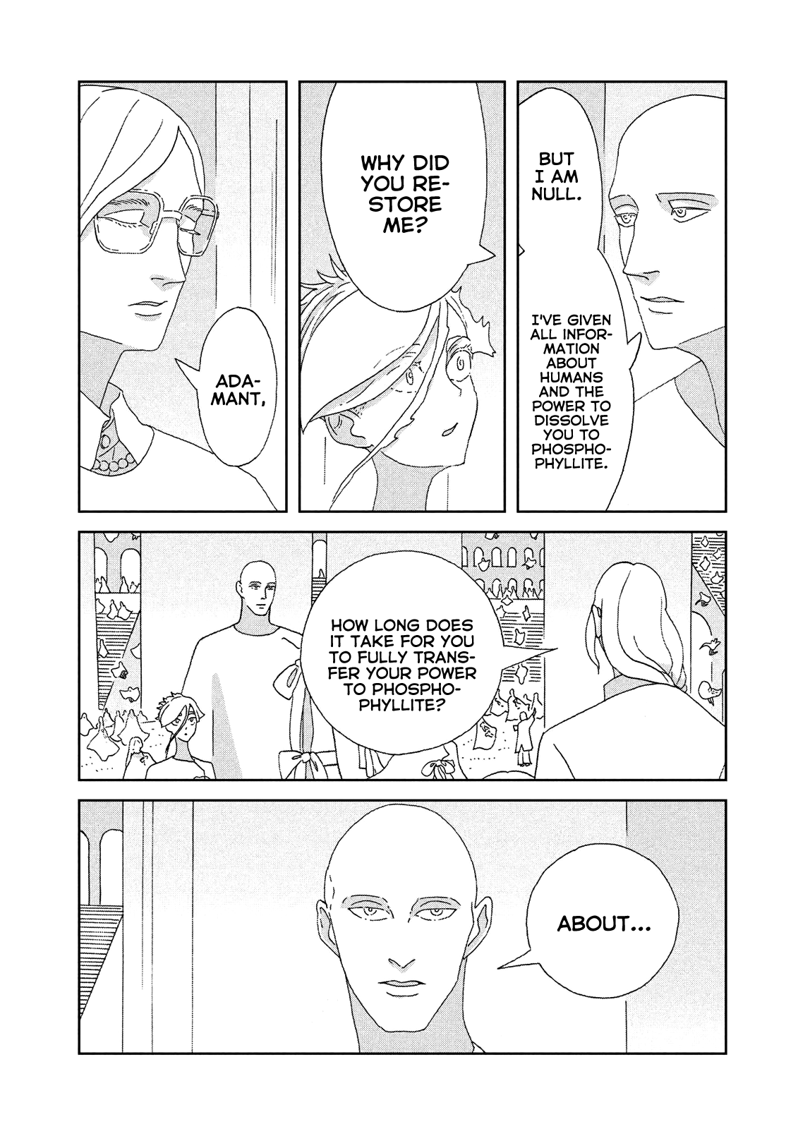 Read Land of the Lustrous ENGLISH Manga Online